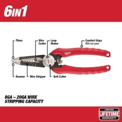 Milwaukee 12 ft. Compact Tape Measure with 6-in-1 Pliers -Hand Tools Sales Store milwaukee tape measures 48 22 6612 48 22 3079 40 1000