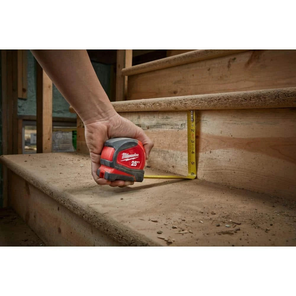 Milwaukee 25 ft. Compact Tape Measure 7 Milwaukee 25 ft. Compact Tape Measure - Image 7