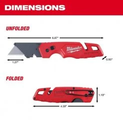 Milwaukee FASTBACK Folding Utility Knife with General Purpose Blade -Hand Tools Sales Store milwaukee utility knives 48 22 1501 a0 1000