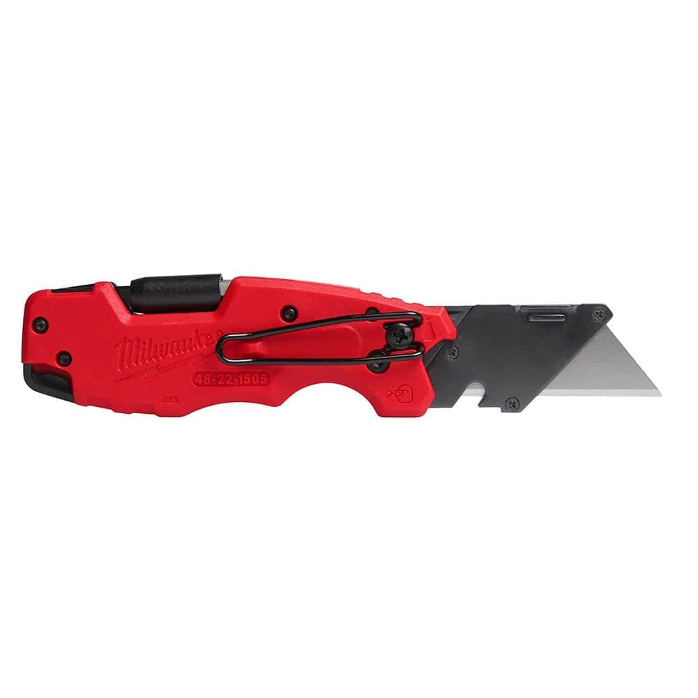 Milwaukee FASTBACK 6-in-1 Folding Utility Knife with 9-in-1 Square Drive Ratcheting Multi-Bit Screwdriver 13 Milwaukee FASTBACK 6-in-1 Folding Utility Knife with 9-in-1 Square Drive Ratcheting Multi-Bit Screwdriver - Image 13
