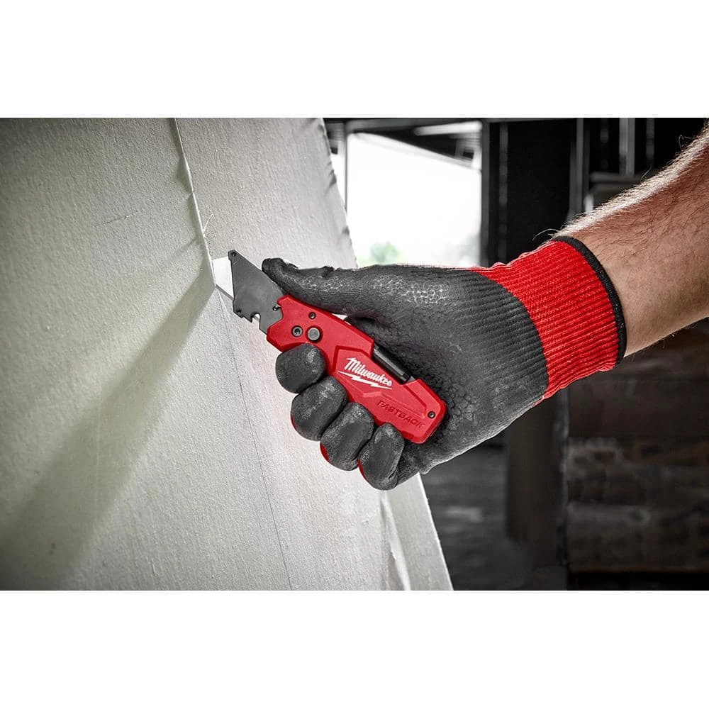 Milwaukee FASTBACK 6-in-1 Folding Utility Knife with 9-in-1 Square Drive Ratcheting Multi-Bit Screwdriver 7 Milwaukee FASTBACK 6-in-1 Folding Utility Knife with 9-in-1 Square Drive Ratcheting Multi-Bit Screwdriver - Image 7