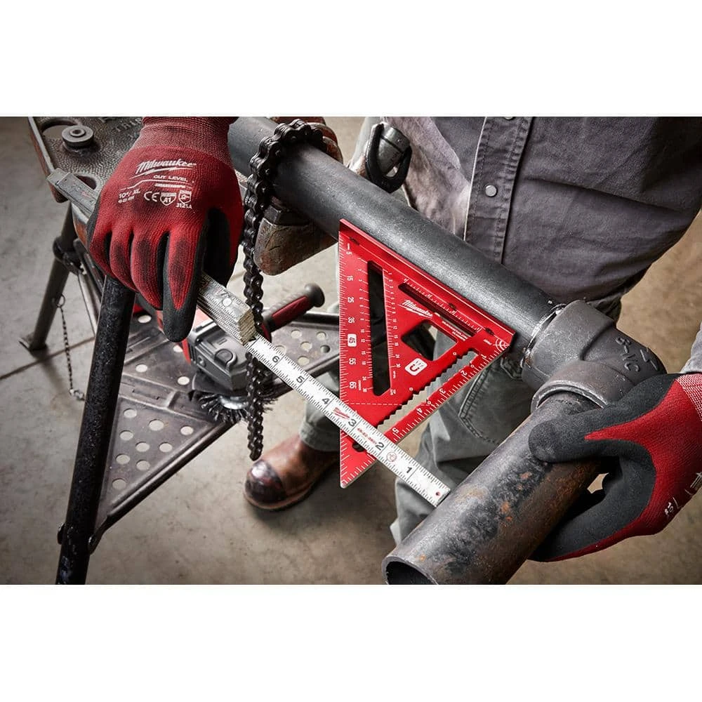 Milwaukee 12 in. Nail Puller with Dimpler and 7 in. Rafter Square 10 Milwaukee 12 in. Nail Puller with Dimpler and 7 in. Rafter Square - Image 10