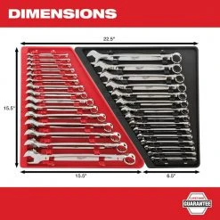 Milwaukee Combination SAE Wrench Mechanics Tool Set (15-Piece) -Hand Tools Sales Store milwaukee wrench sets 48 22 9415 a0 1000
