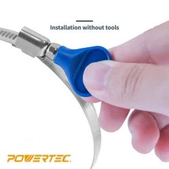 POWERTEC 2-1/2 in. Key Hose Clamp (5-Pack) -Hand Tools Sales Store powertec clamps 70127 1f 1000
