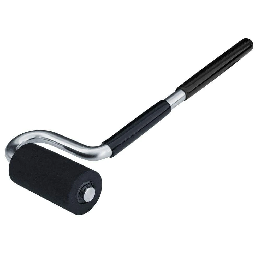 POWERTEC 1-1/2 in. x 3 in. Long Handle J-Roller with Rubber Roller 1 POWERTEC 1-1/2 in. x 3 in. Long Handle J-Roller with Rubber Roller