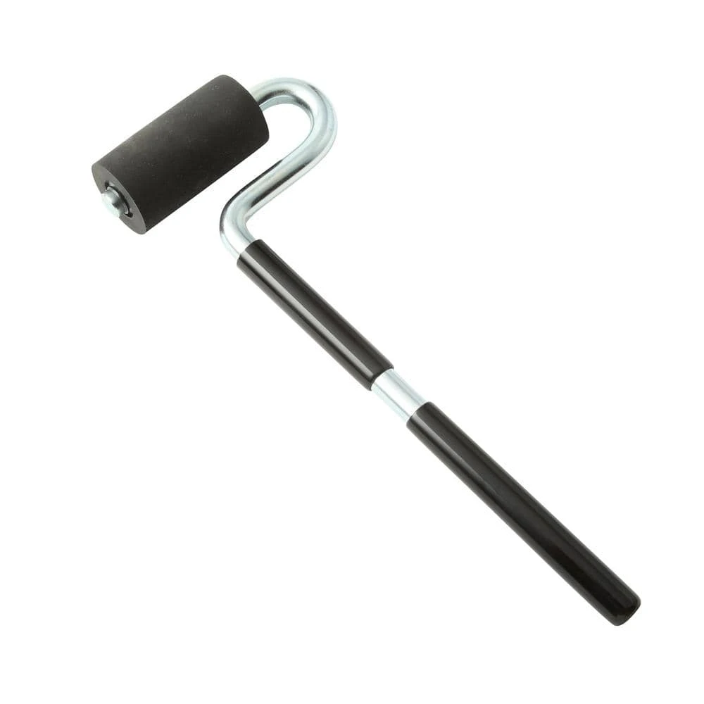 POWERTEC 1-1/2 in. x 3 in. Long Handle J-Roller with Rubber Roller 2 POWERTEC 1-1/2 in. x 3 in. Long Handle J-Roller with Rubber Roller - Image 2