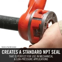 RIDGID 1/2 in. 00-R Manual Ratchet NPT Pipe Threading Right Hand Die Head + Alloy Dies (1 Die Head + 4 Dies) -Hand Tools Sales Store ridgid dies 36890r 77 1000