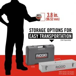 RIDGID 1/2 in. 00-R Manual Ratchet NPT Pipe Threading Right Hand Die Head + Alloy Dies (1 Die Head + 4 Dies) -Hand Tools Sales Store ridgid dies 36890r c3 1000