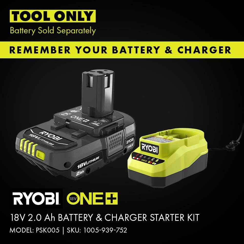RYOBI ONE+ 18V Cordless Compact Glue Gun (Tool Only) 12 RYOBI ONE+ 18V Cordless Compact Glue Gun (Tool Only) - Image 12
