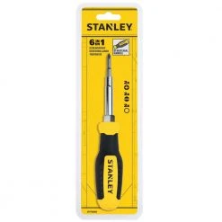 Stanley 6-in-1 Multi-Bit Screwdriver 6 Stanley 6-in-1 Multi-Bit Screwdriver -Hand Tools Sales Store stanley multi bit screwdrivers stht60083 4f 1000