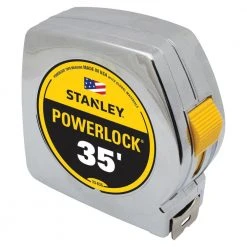 Stanley 35 ft. PowerLock Tape Measure -Hand Tools Sales Store stanley tape measures 33 835t 40 1000