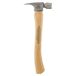 Stiletto 10 oz. Titanium Smooth Face Hammer with 14 1/2 in. Curved Hickory Handle -Hand Tools Sales Store stiletto claw hammers fh10c 40 1000