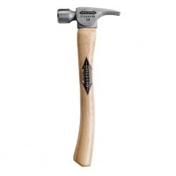 Stiletto 10 oz. Titanium Smooth Face Hammer with 14 1/2 in. Curved Hickory Handle -Hand Tools Sales Store stiletto claw hammers fh10c fa 1000